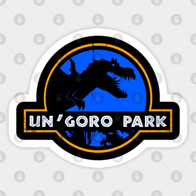 Goro Park Sticker by nickbeta